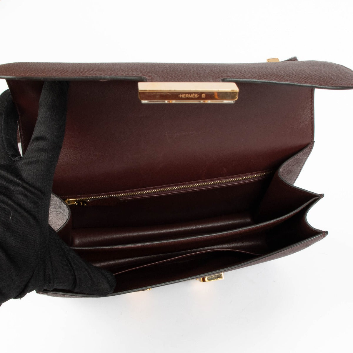 Hermès Constance 24 Bordeaux Epsom GHW
