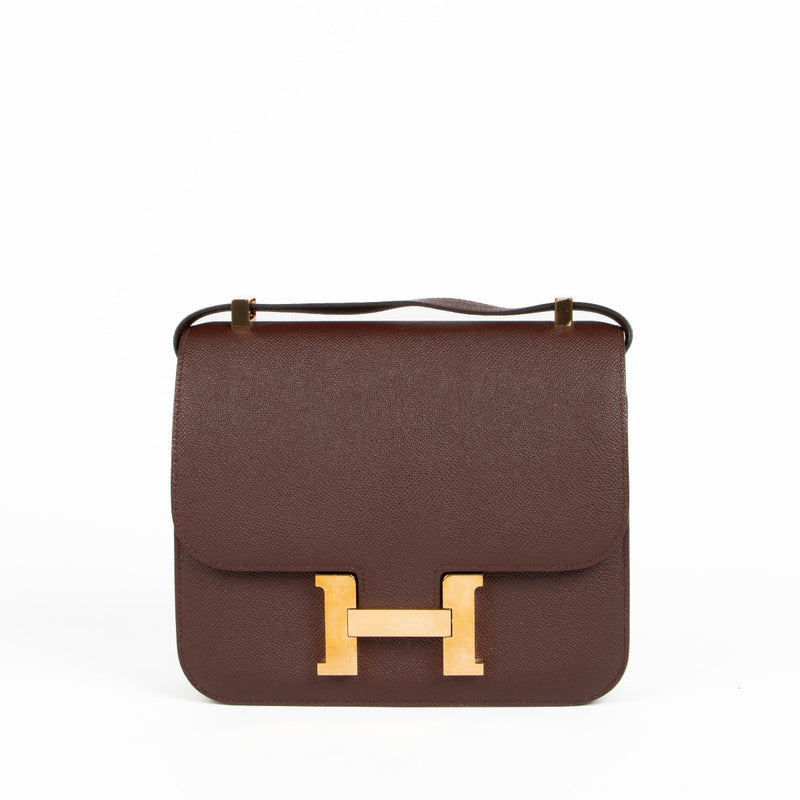 Hermès Constance 24 Bordeaux Epsom GHW