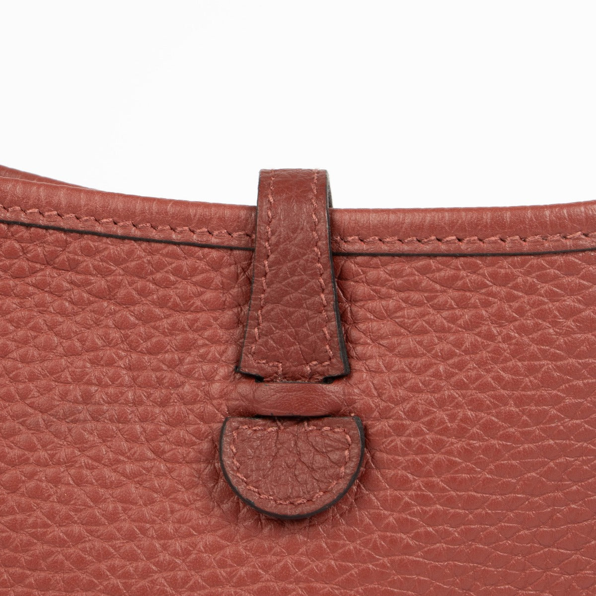 Shop this 100% authentic Hermès Evelyne 16 Rouge H Clemence PHW Bag at Labellov.com
