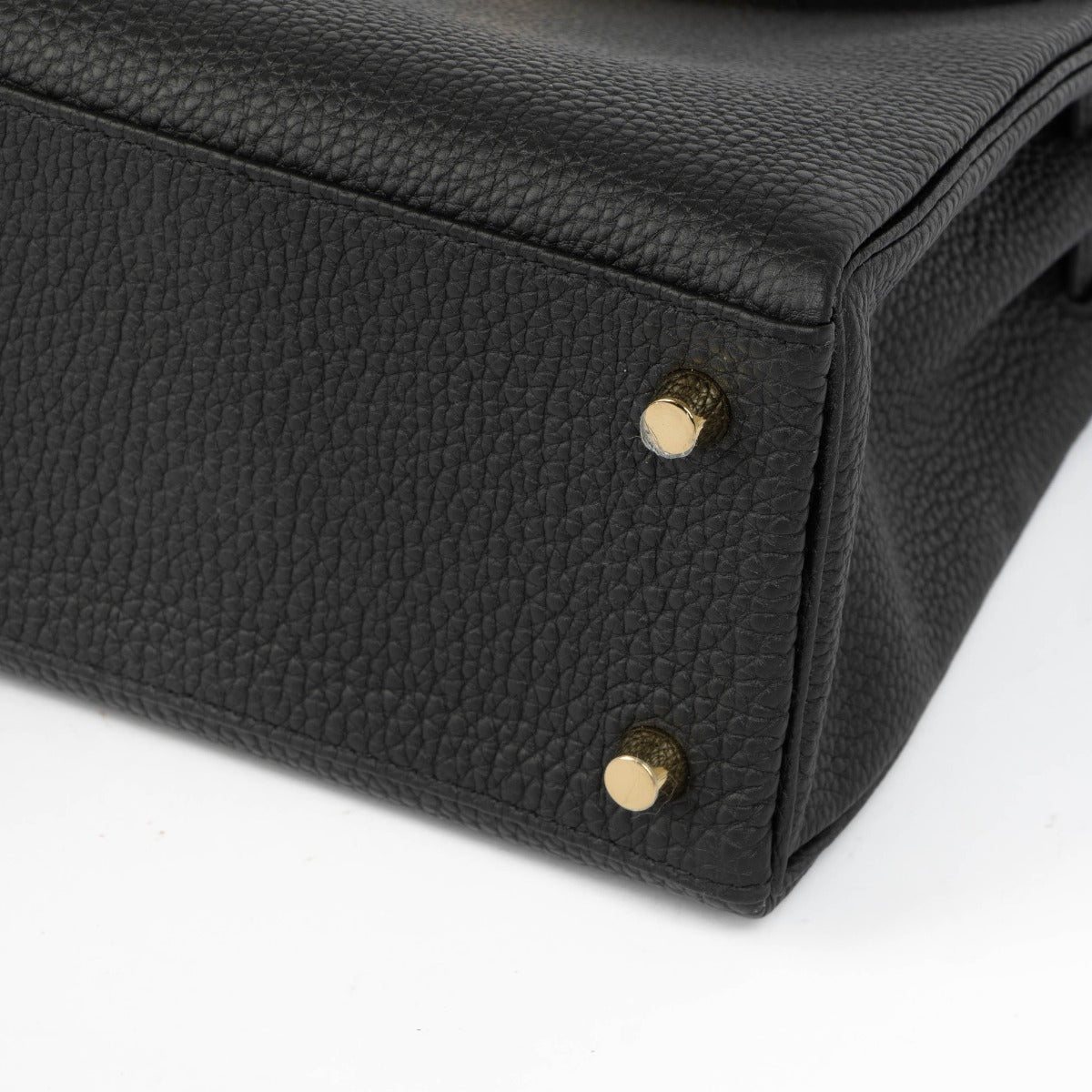 Hermès Kelly 25 Black Togo GHW