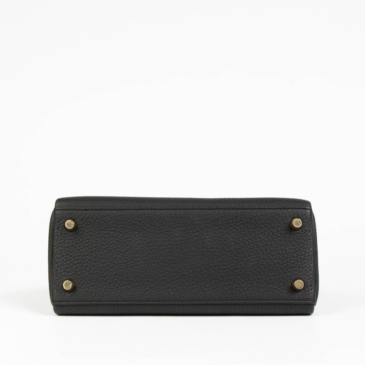 Hermès Kelly 25 Zwart Togo GHW