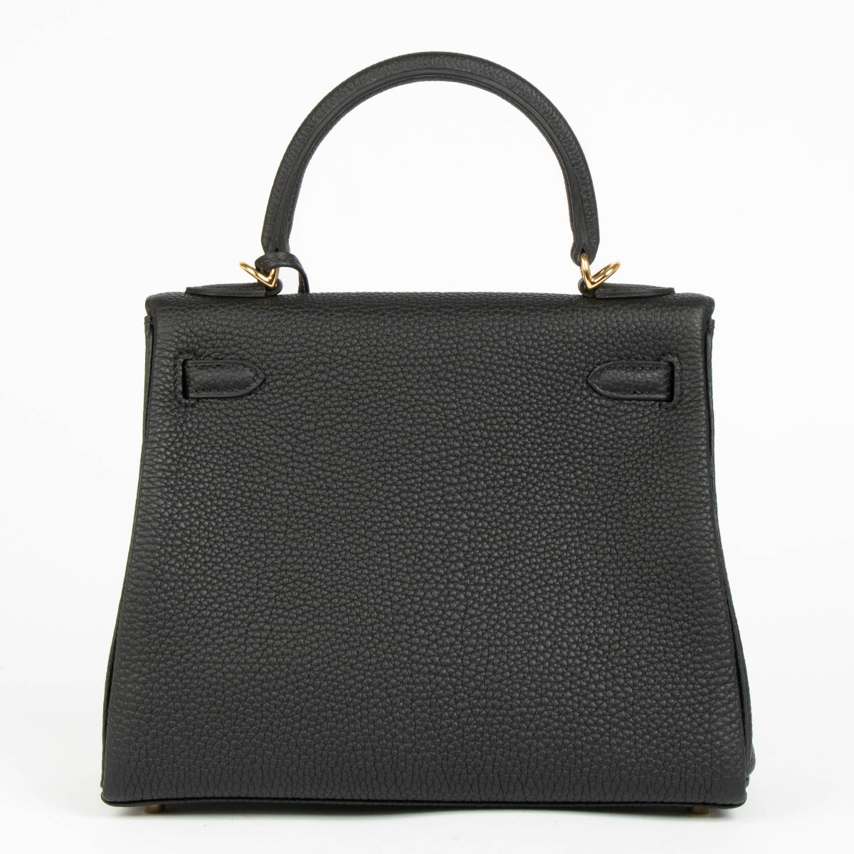 Hermès Kelly 25 Black Togo GHW