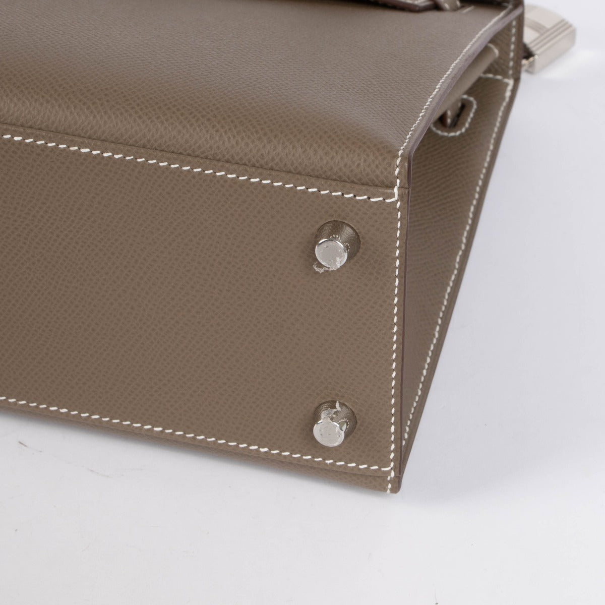 Hermès Kelly 25 Etoupe Epsom PHW