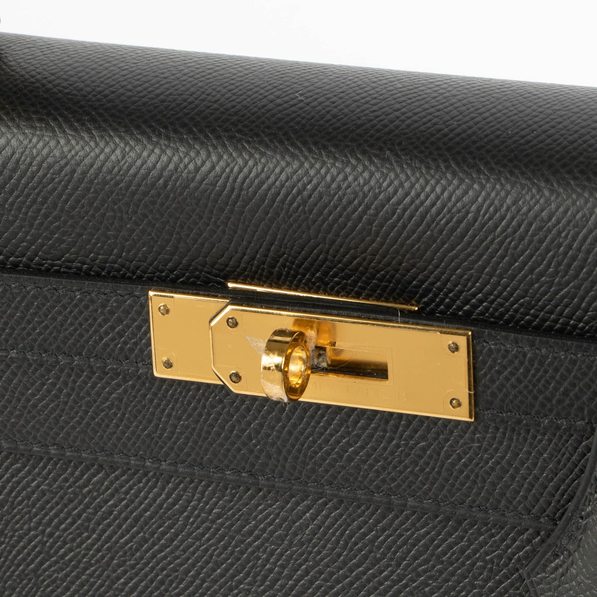 Hermès Kelly 28 Black Epsom GHW