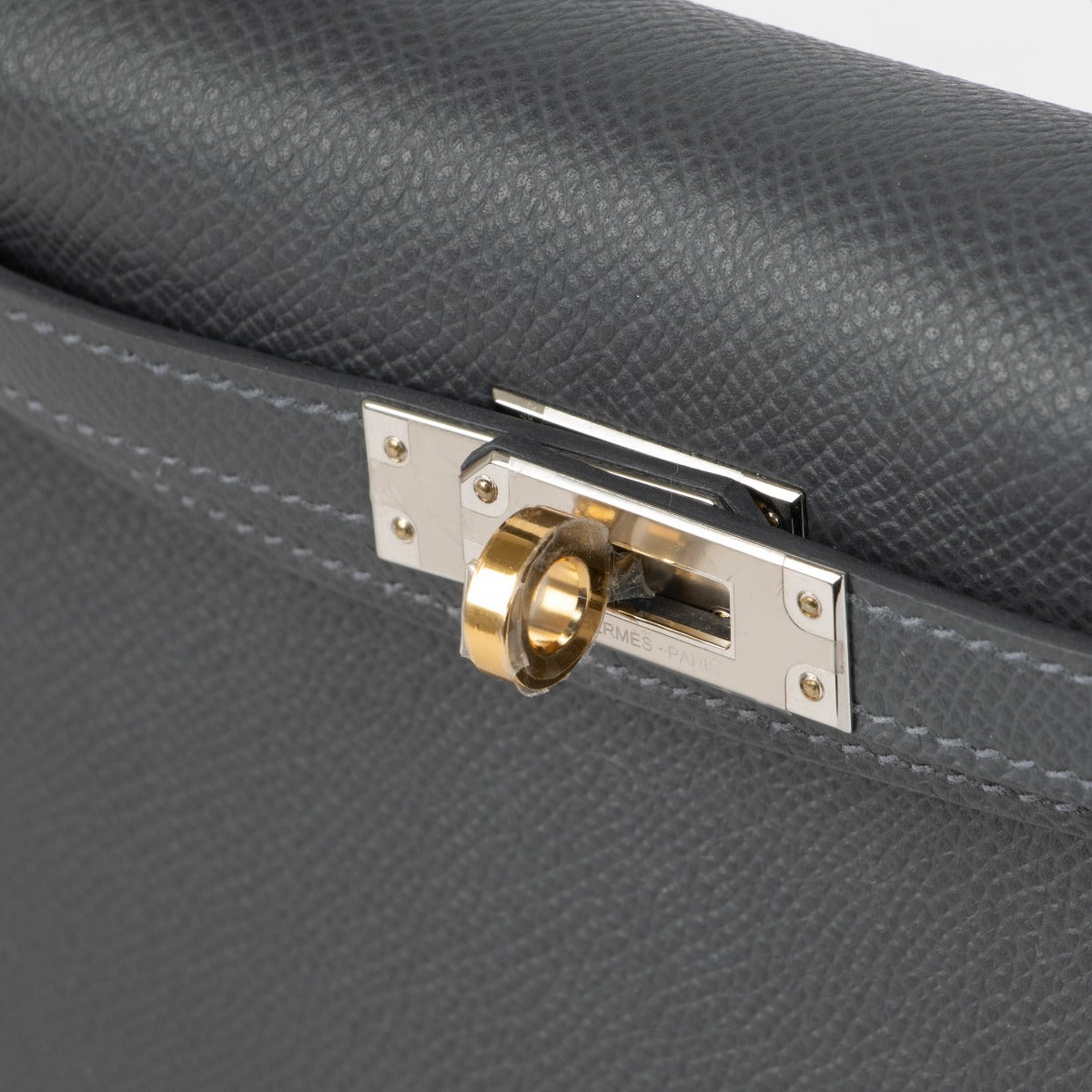 Hermès Kelly Mini II Ardoise Epsom EHW