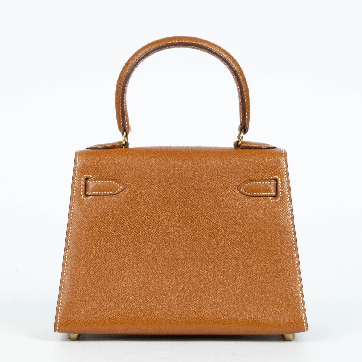 Hermès Vintage Kelly Mini Gold Courchevel GHW
