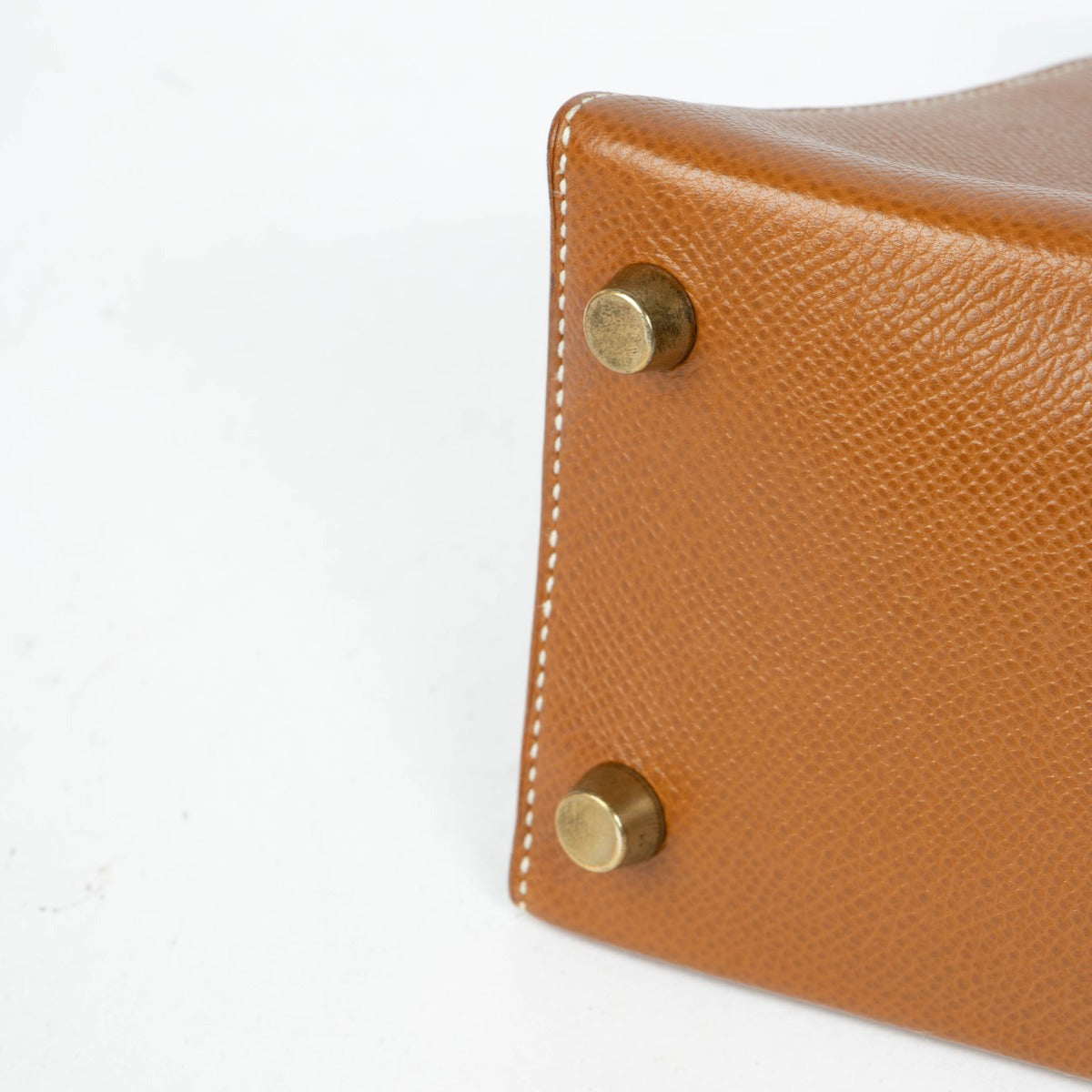 Hermès Vintage Kelly Mini Gold Courchevel GHW