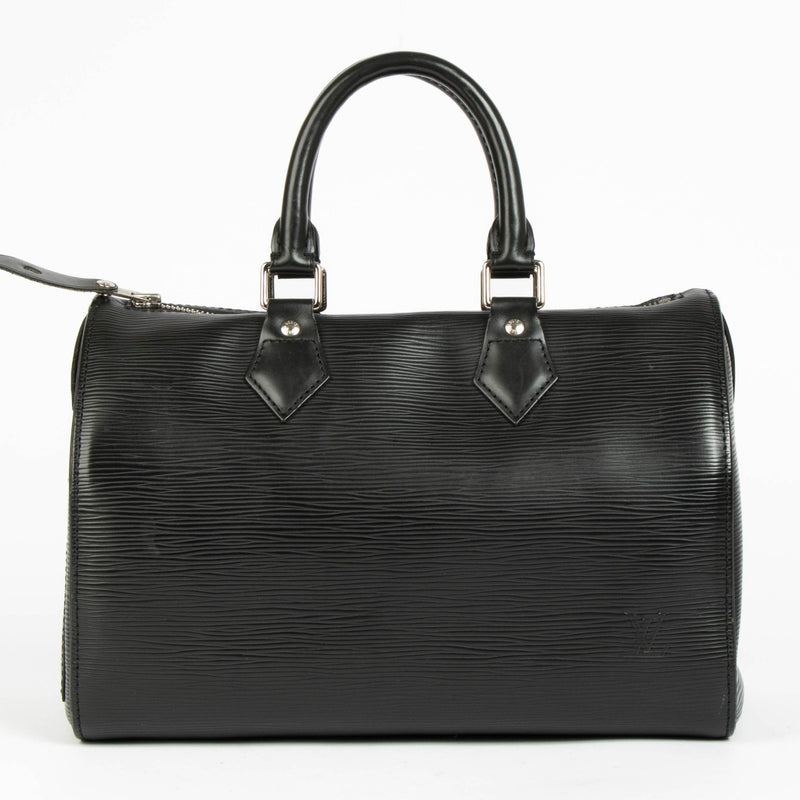 Shop this 100% authentic Louis Vuitton Black Epi Leather Speedy 25 at Labellov.com