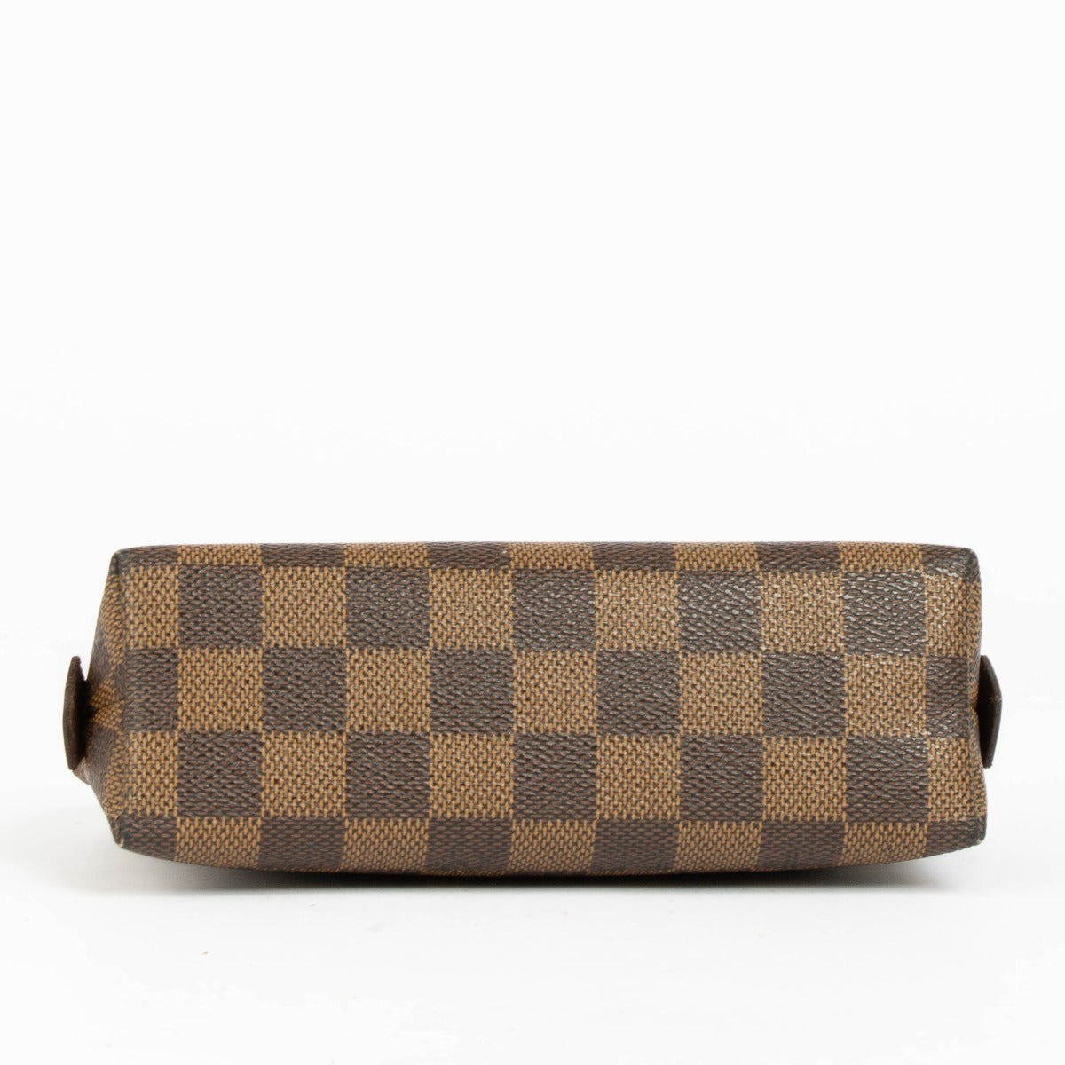 Authentic pre-loved Louis Vuitton Damier Ebene Cosmetic Pouch PM on Labellov.com