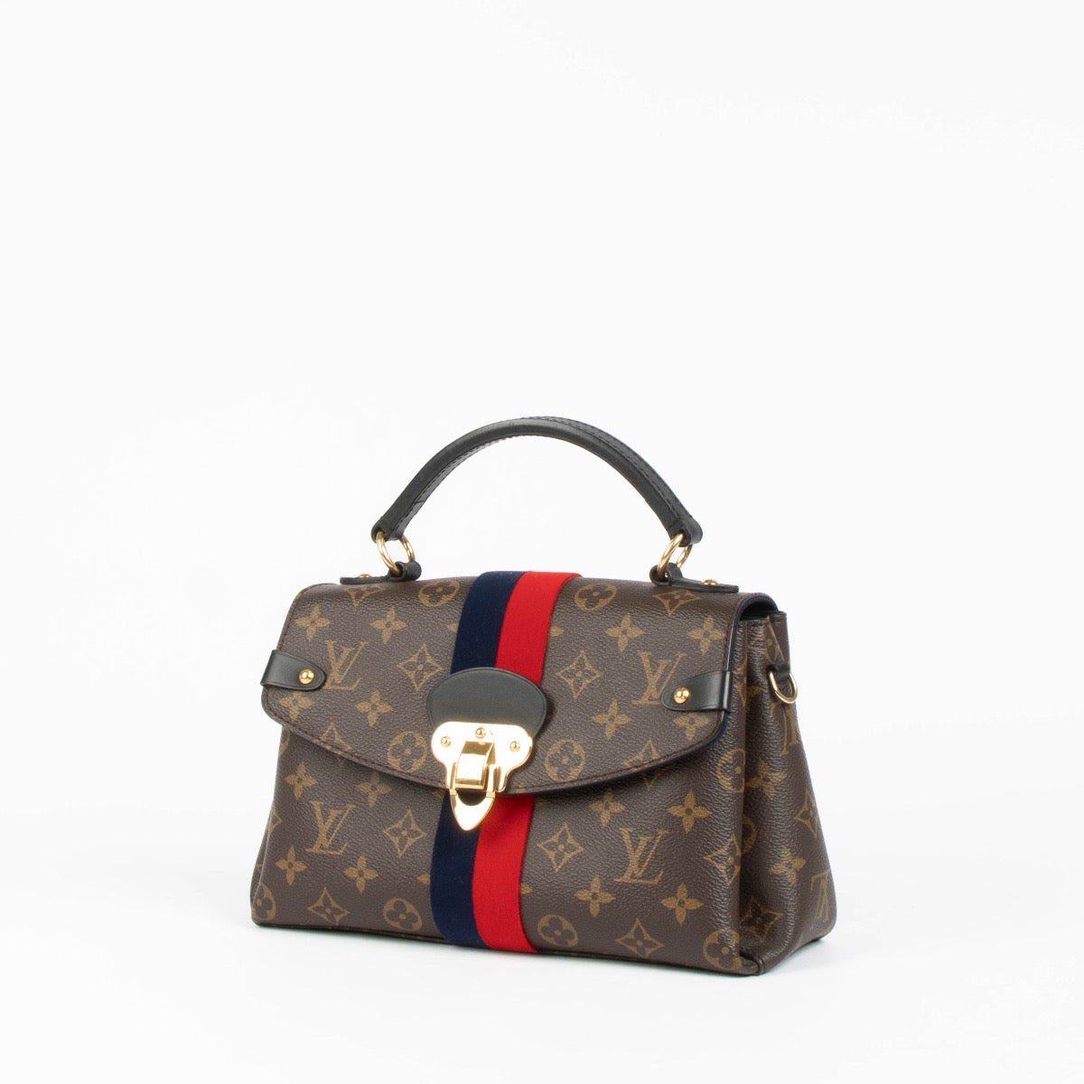 Authentic pre-loved Louis Vuitton Monogram George BB Top Handle Bag on Labellov.com