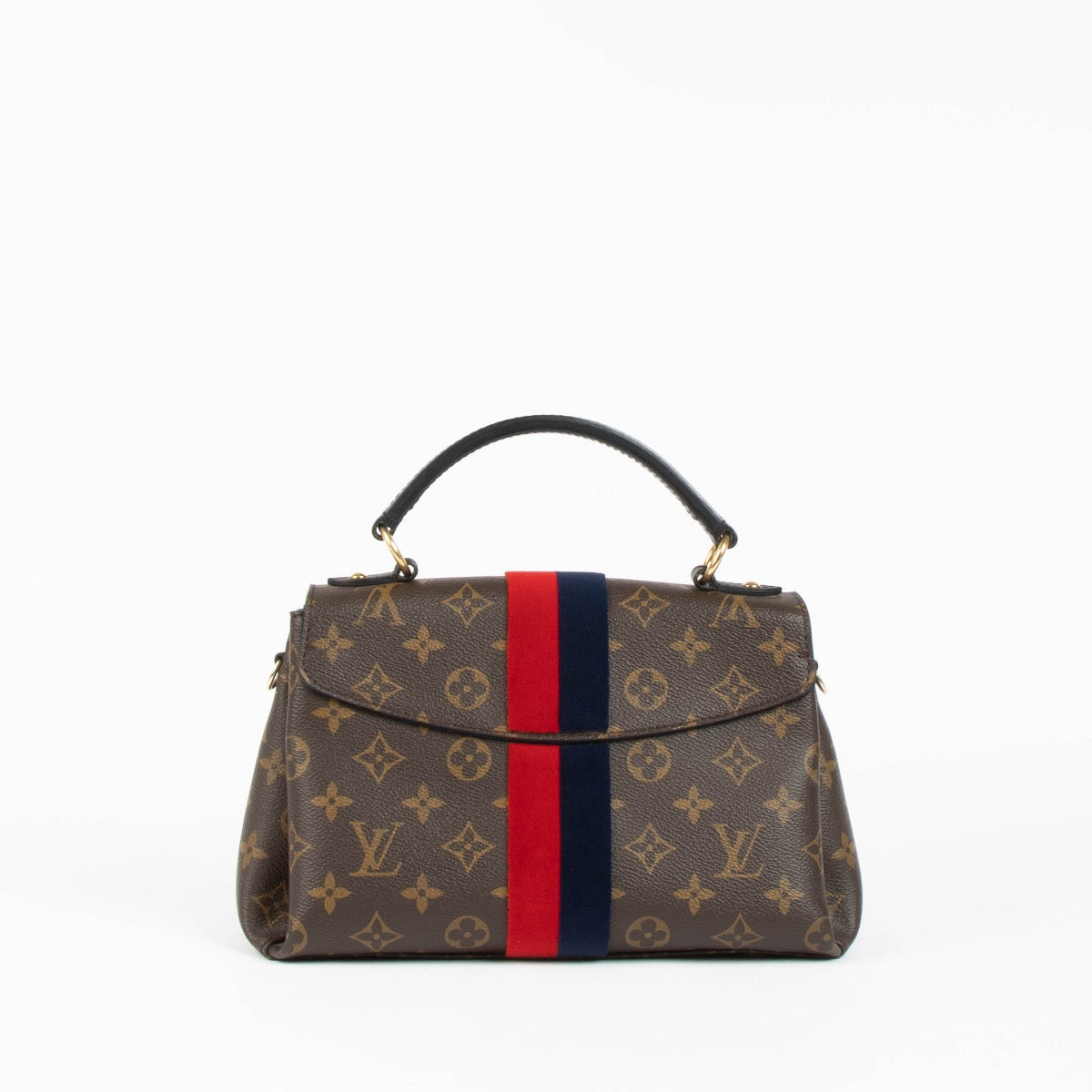Authentic pre-loved Louis Vuitton Monogram George BB Top Handle Bag on Labellov.com