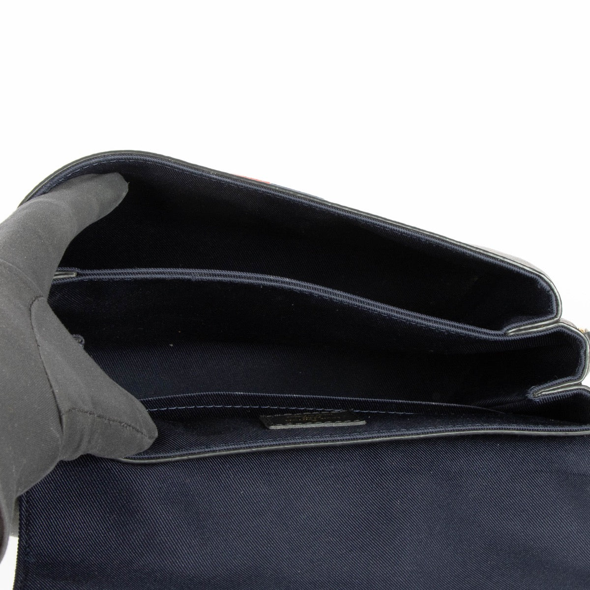 Authentic pre-loved Louis Vuitton Monogram George BB Top Handle Bag on Labellov.com
