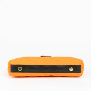 Shop this 100% authentic Louis Vuitton Orange Neoprene Scuba Clutch at Labellov.com