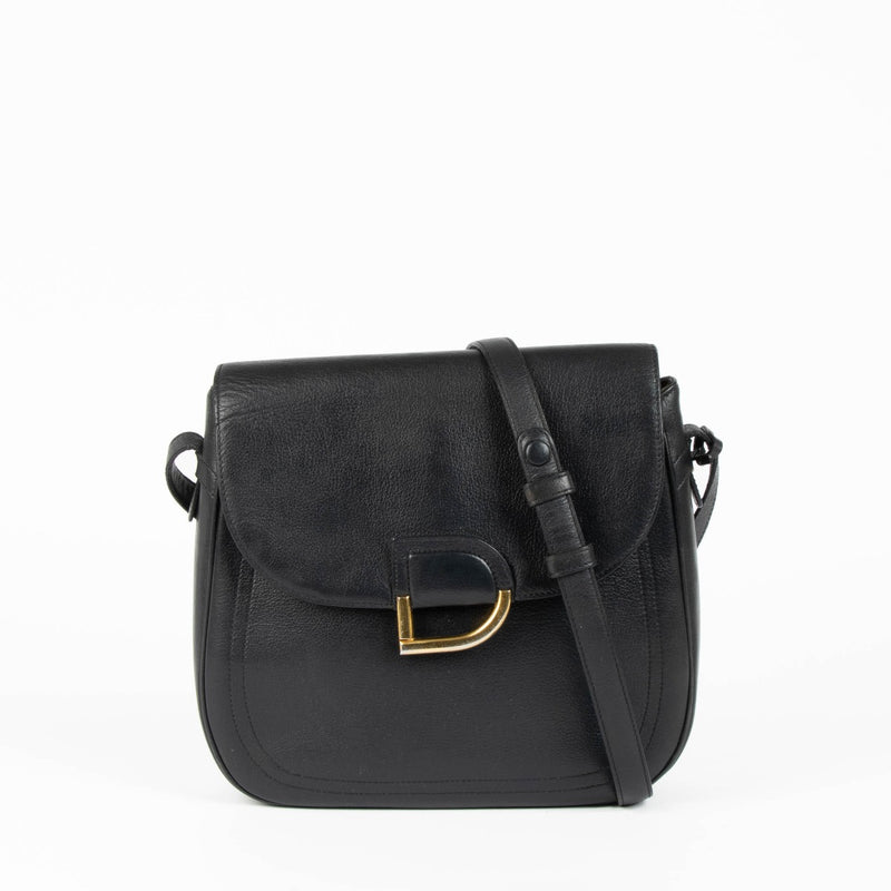Delvaux Black Diligent Shoulder Bag