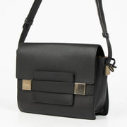 Shop the authentic Delvaux Black Polo Madame Bag second hand on Labellov.com