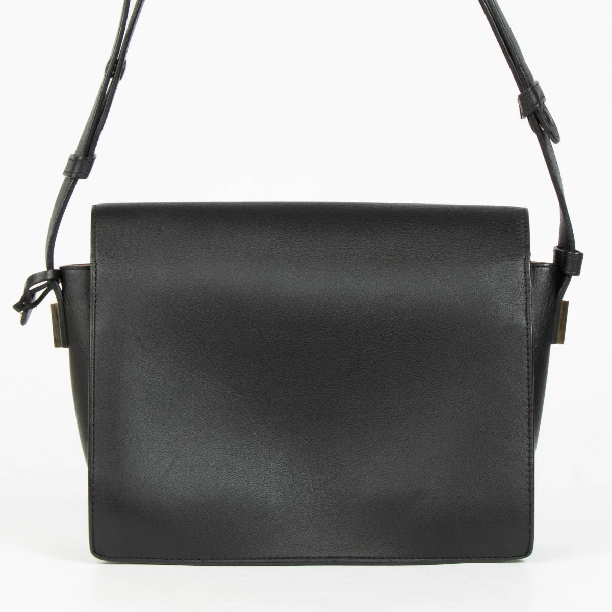 Shop the authentic Delvaux Black Polo Madame Bag second hand on Labellov.com