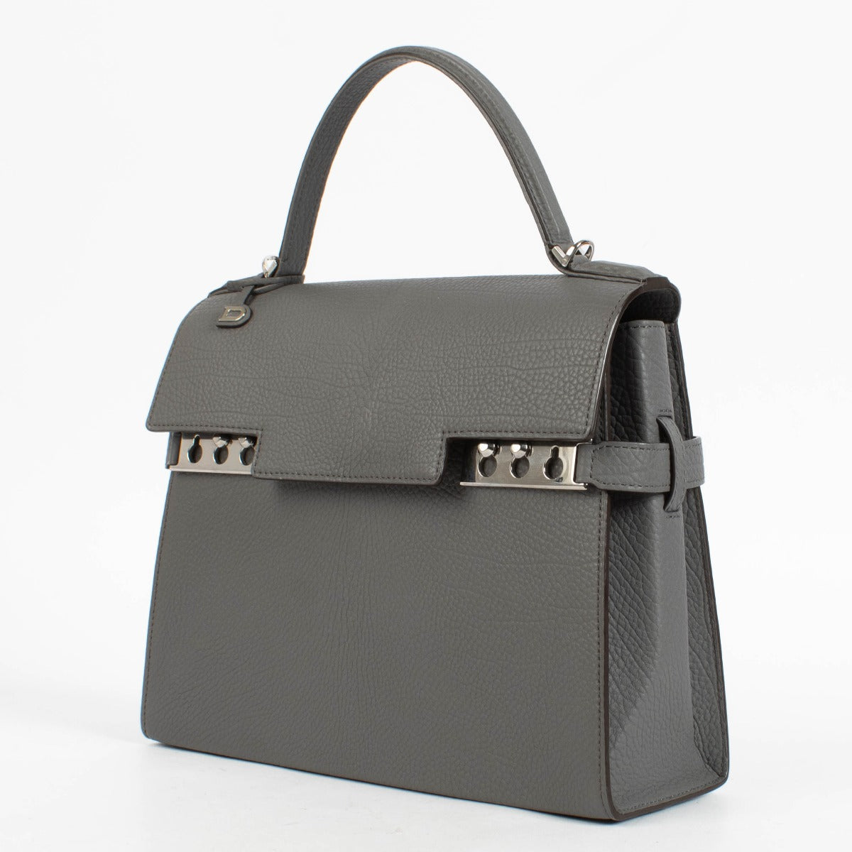 shop 100% authentic second hand Delvaux Stone Crispy Calf Tempête MM on Labellov.com