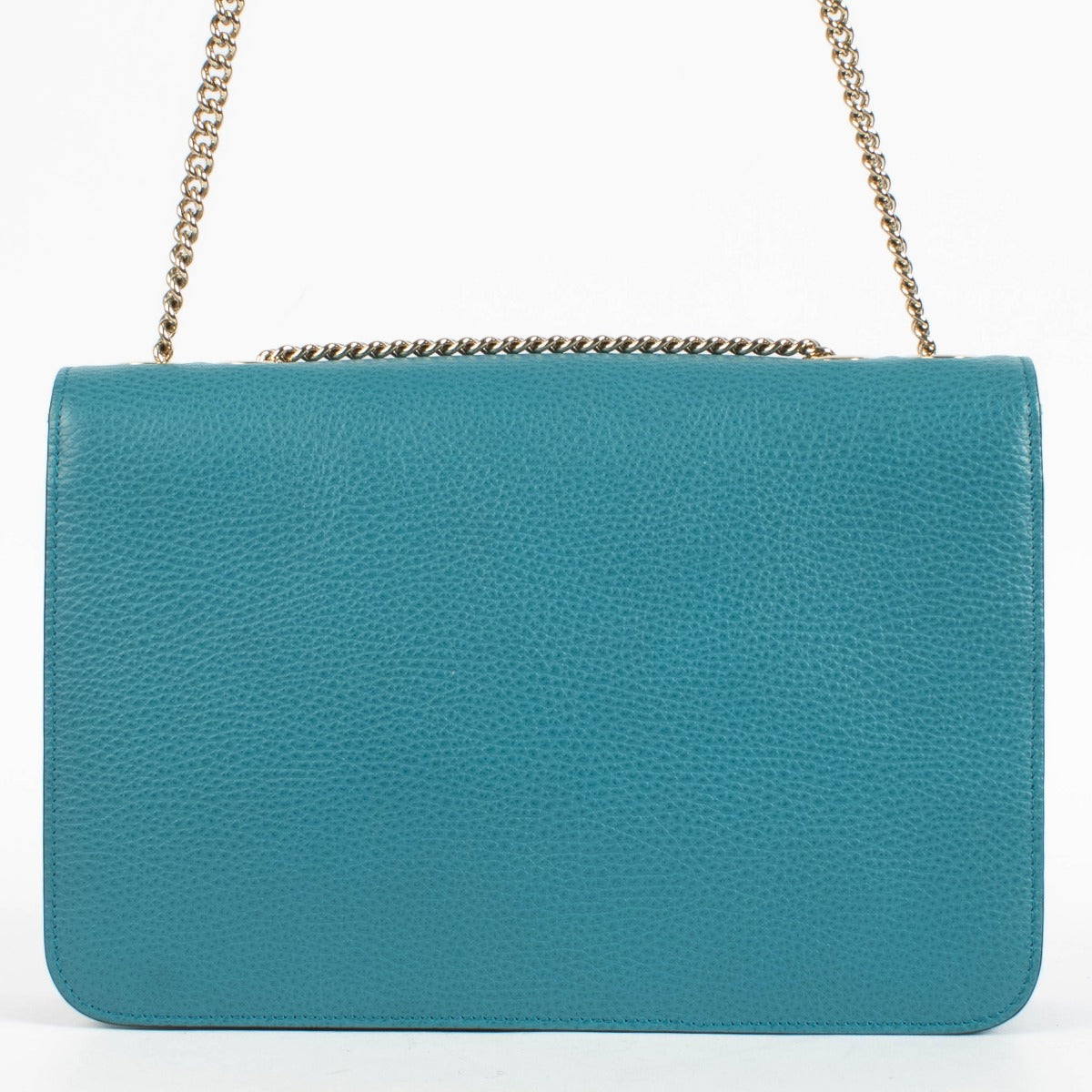 Authentic pre-loved Gucci Blue Medium Interlocking G Bag on Labellov.com