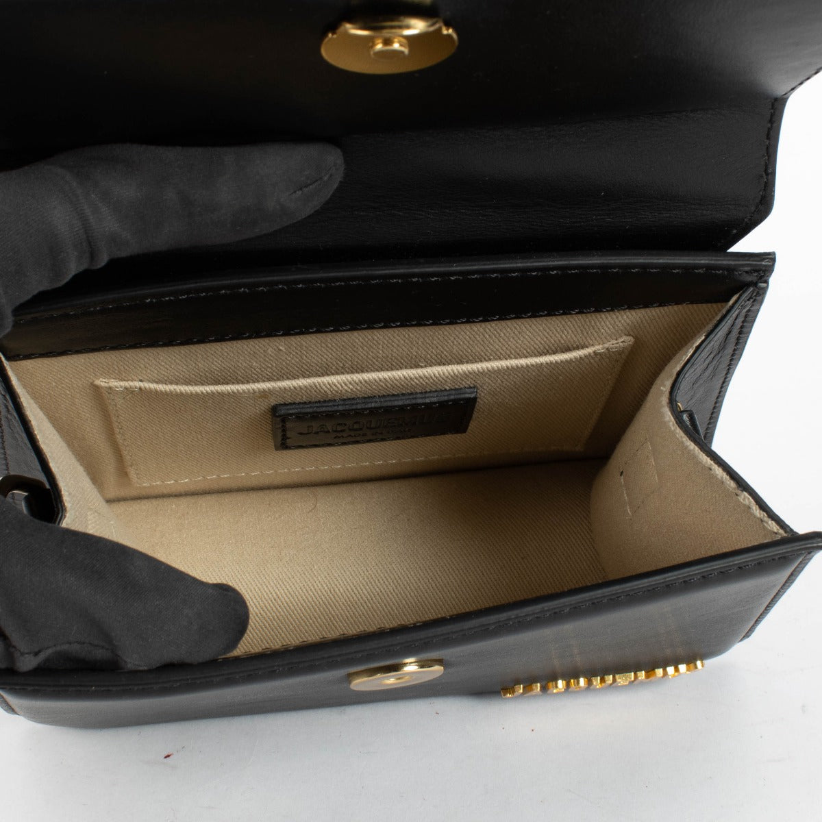 Authentic pre-loved Jacquemus Black Le Chiquito Noeud Bag on Labellov.com