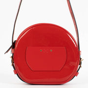 Authentic pre-loved Louis Vuitton Red Monogram Vernis Boite Chapeau MM on Labellov.com
