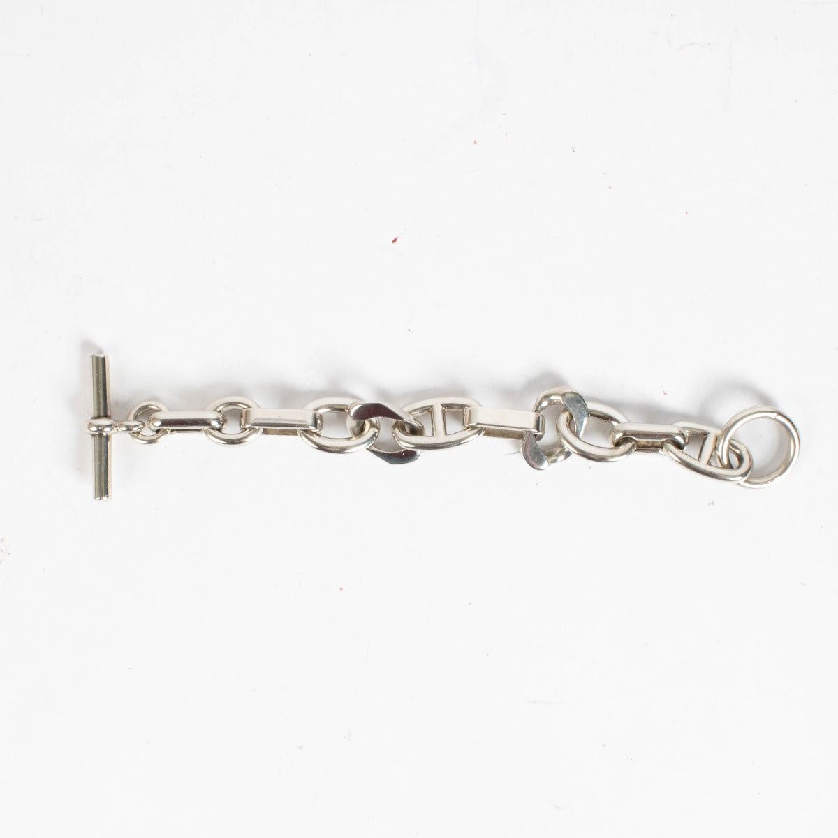 Authentic pre-loved Hermès Sterling Silver Alea GM Bracelet on Labellov.com