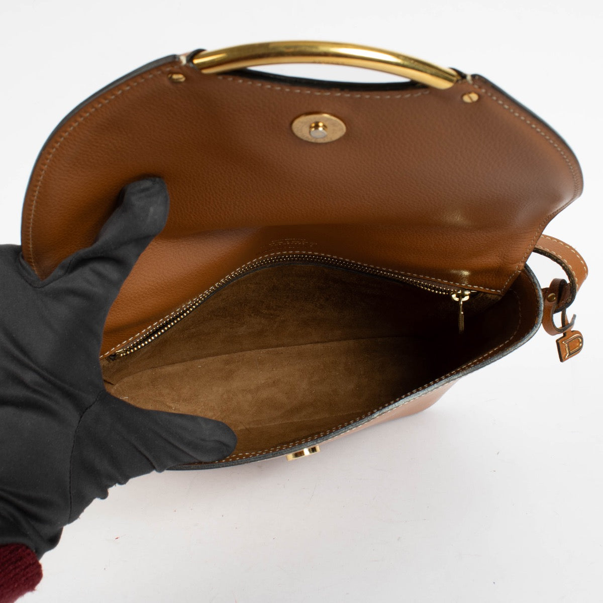 shop 100% authentic second hand Delvaux Camel Eclair Crossbody Bag on Labellov.com