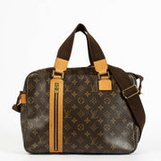 Authentic pre-loved Louis Vuitton Monogram Leather Sac Bosphor Travel Bag on Labellov.com