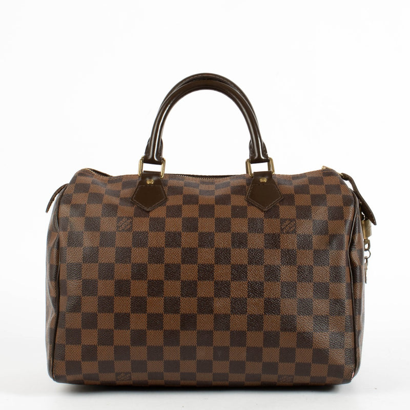Authentic pre-loved Louis Vuitton Damier Ebene Speedy 30 on Labellov.com