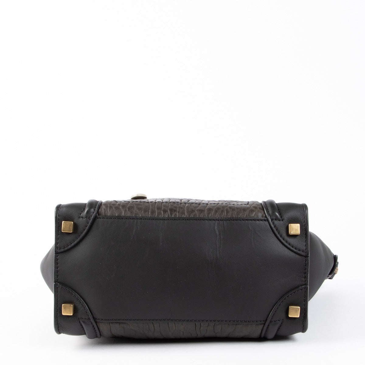 Celine Black Micro Luggage Top Handle Bag – Labellov