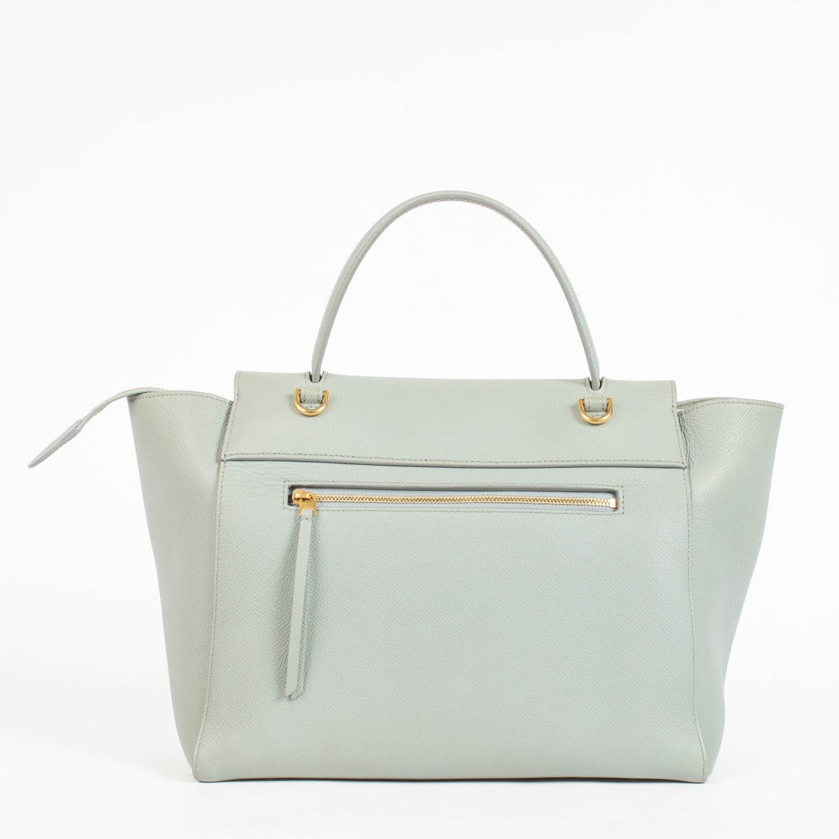 Authentic preloved Celine Blue Grained Calfskin Mini Belt Bag on Labellov.com