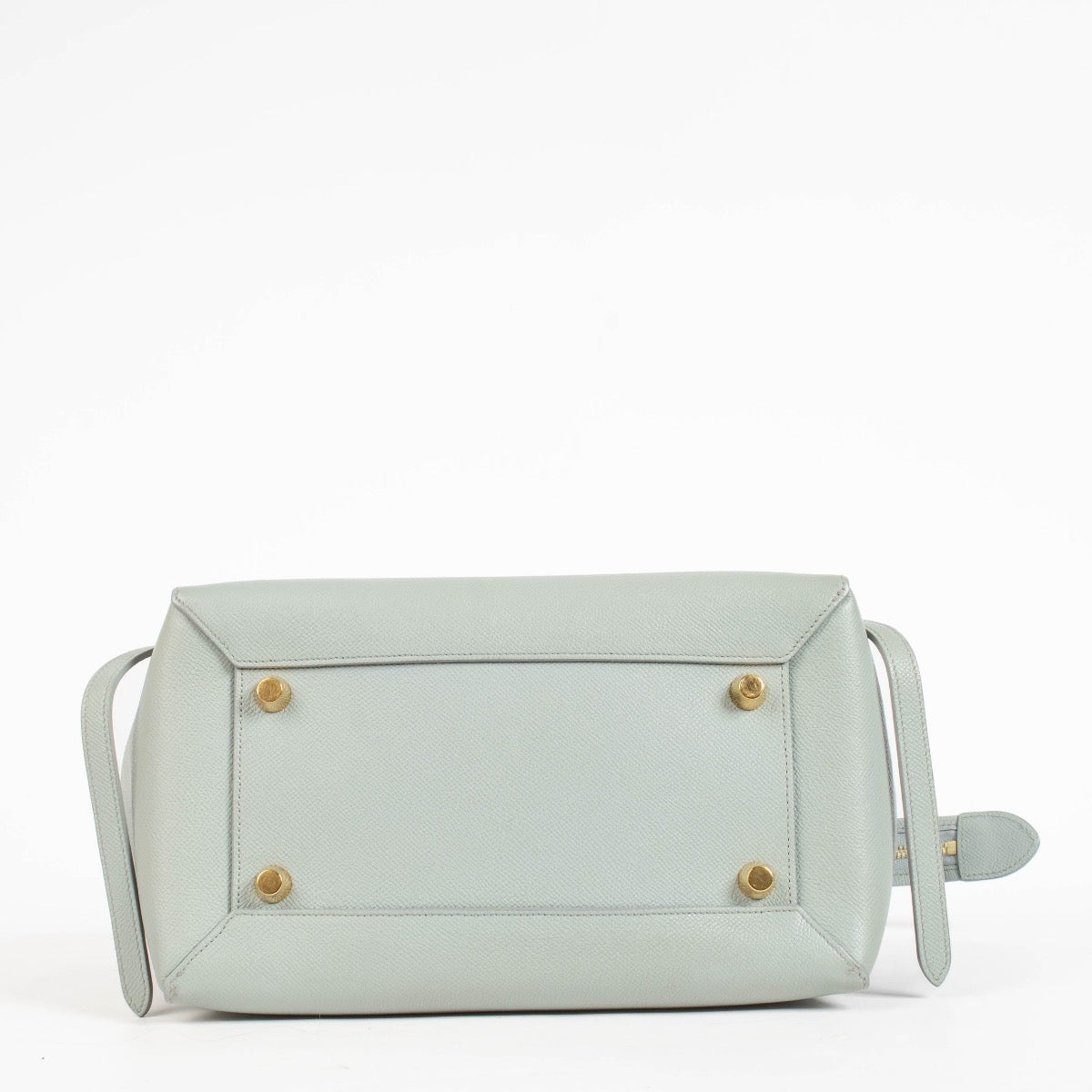 Authentic preloved Celine Blue Grained Calfskin Mini Belt Bag on Labellov.com
