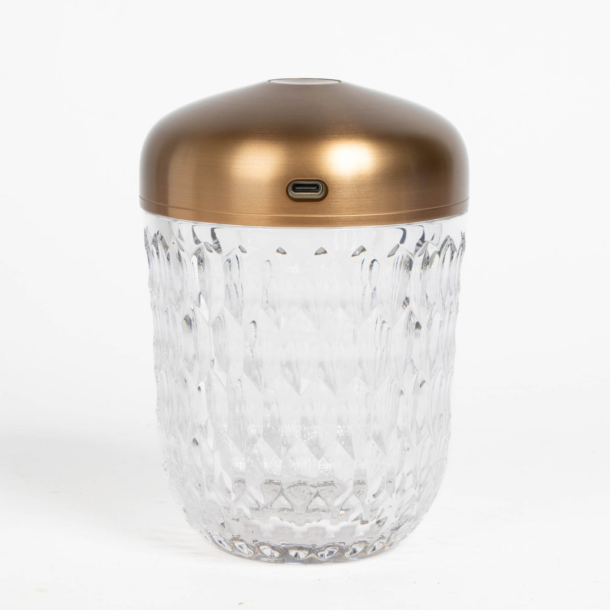 Shop 100% authentic Saint Louis Crystal Folia Mini Portable Lamp in copper on Labellov.com.