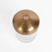 Shop 100% authentic Saint Louis Crystal Folia Mini Portable Lamp in copper on Labellov.com.
