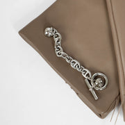 Authentic pre-loved Hermès Etoupe Bonnie Gloves - Size 7 on Labellov.com