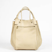 Authentic pre-loved Delvaux Ivory Leather Belon Shoulder Bag on Labellov.com