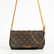 Authentic pre-loved Louis Vuitton Monogram Favorite MM Crossbody Bag on Labellov.com