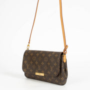 Authentic pre-loved Louis Vuitton Monogram Favorite MM Crossbody Bag on Labellov.com