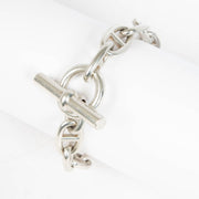 Authentic pre-loved Hermès Sterling Silver Chain d'Ancre Bracelet on Labellov.com