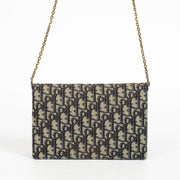 Shop the authentic pre-loved Christian Dior Oblique Saddle Chain Pouch on Labellov.com