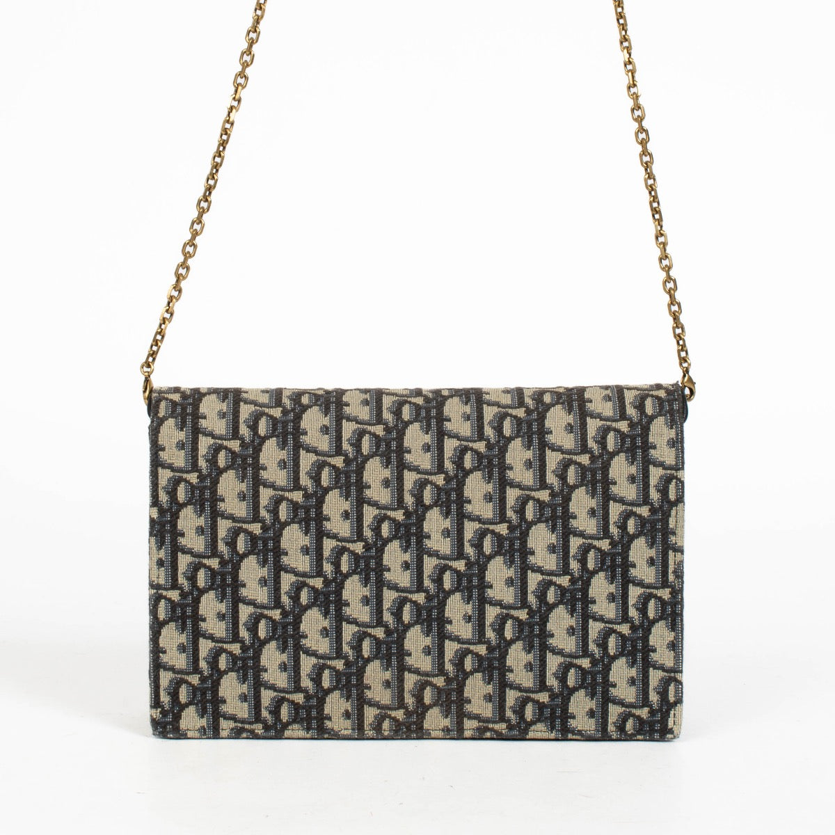 Shop the authentic pre-loved Christian Dior Oblique Saddle Chain Pouch on Labellov.com