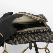Shop the authentic pre-loved Christian Dior Oblique Saddle Chain Pouch on Labellov.com