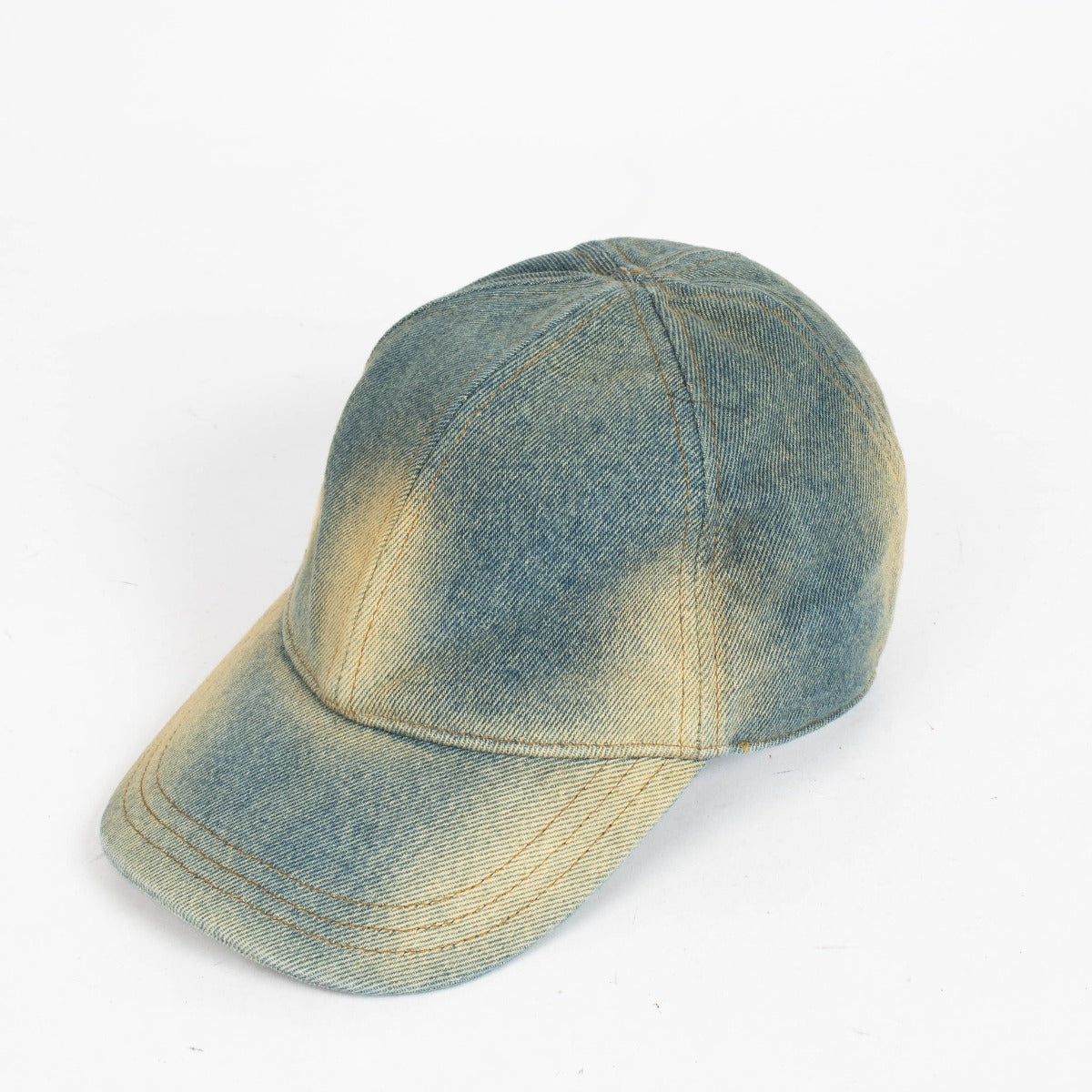 Authentic pre-loved Prada Blue Denim Baseball Cap - Size M on Labellov.com