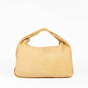Authentic pre-loved Bottega Veneta Yellow Medium Veneta Hobo Shoulder Bag on Labellov.com