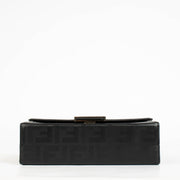 Authentic pre-loved Fendi Black FF Baguette Soft Trunk Bag on Labellov.com