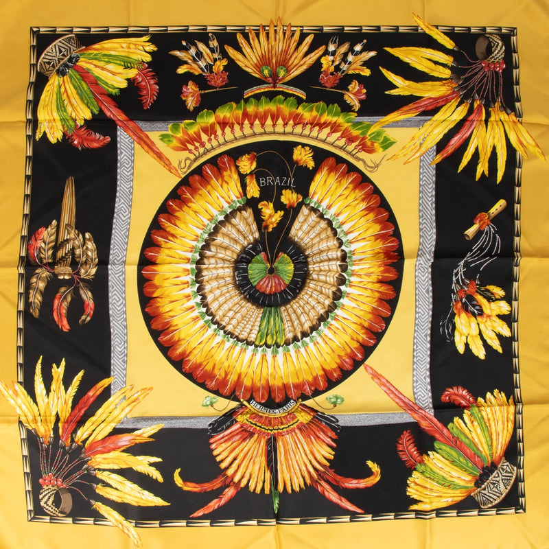 Hermès Carre De Soie 90 Brazil