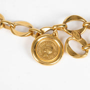 Authentic pre-loved Chanel Gold Chain Medaillon Belt on Labellov.com