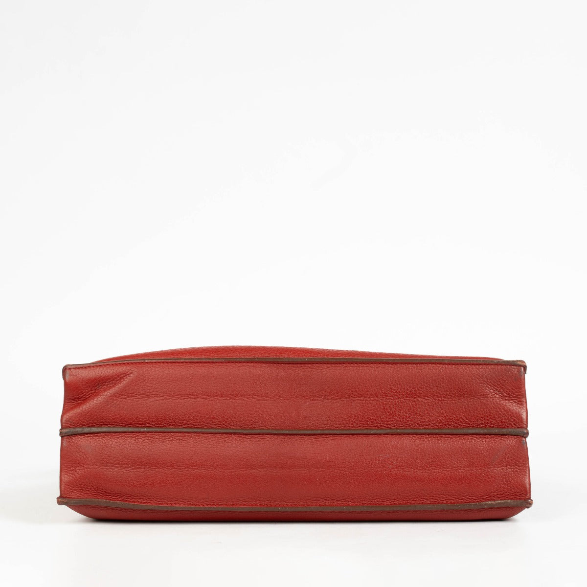 Shop the authentic pre-loved Hermès Red Leather Sac à Dépêches on Labellov.com