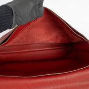 Shop the authentic pre-loved Hermès Red Leather Sac à Dépêches on Labellov.com