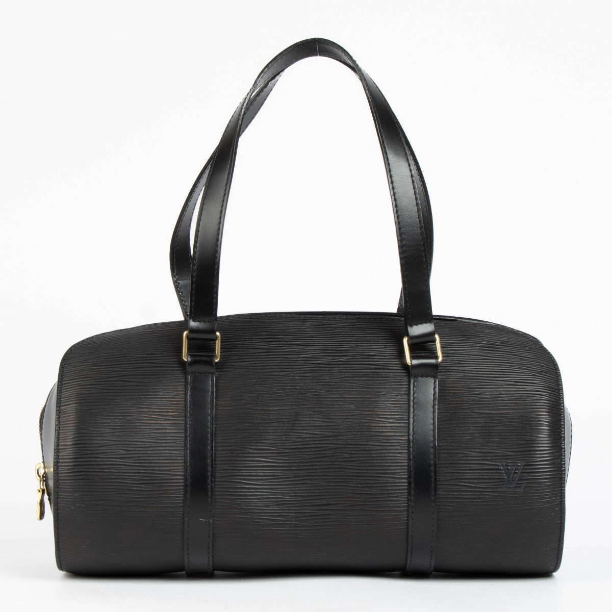 Authentic pre-loved Louis Vuitton Black Epi Leather Papillon 30 Top Handle Bag on Labellov.com