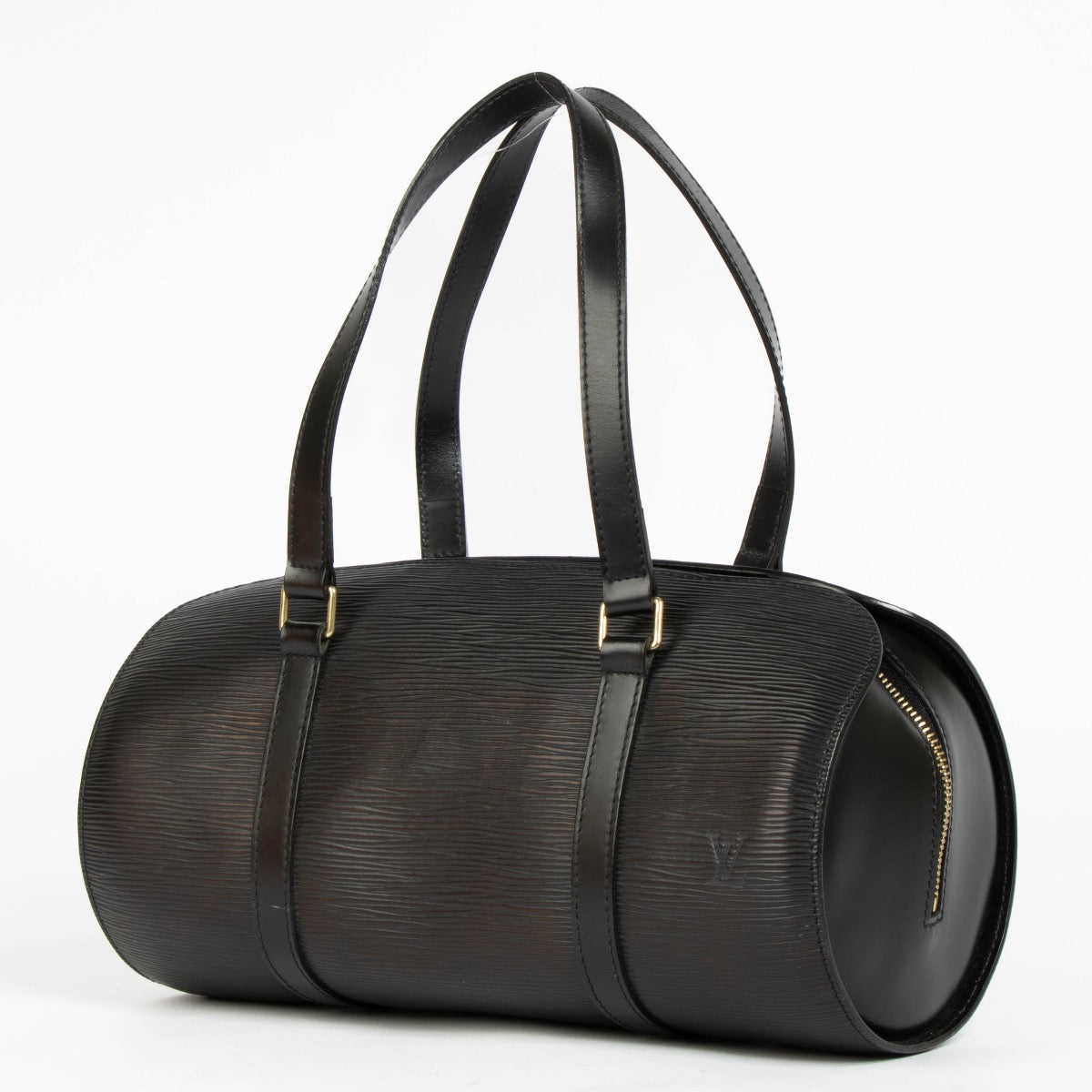 Authentic pre-loved Louis Vuitton Black Epi Leather Papillon 30 Top Handle Bag on Labellov.com